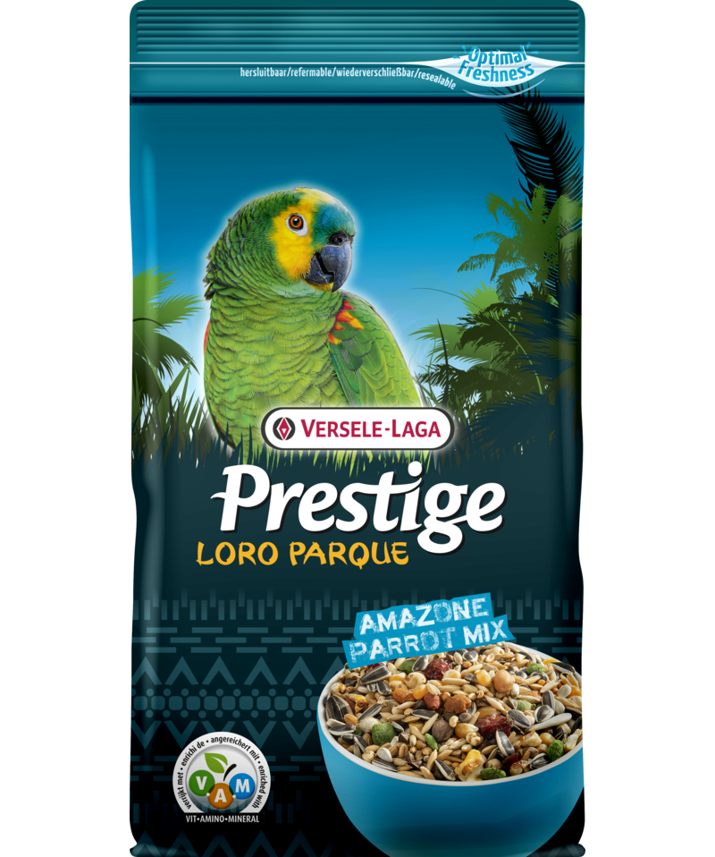 Корм для великих та середніх папуг Versele-Laga Prestige Loro Parque Amazone Parrot Mix