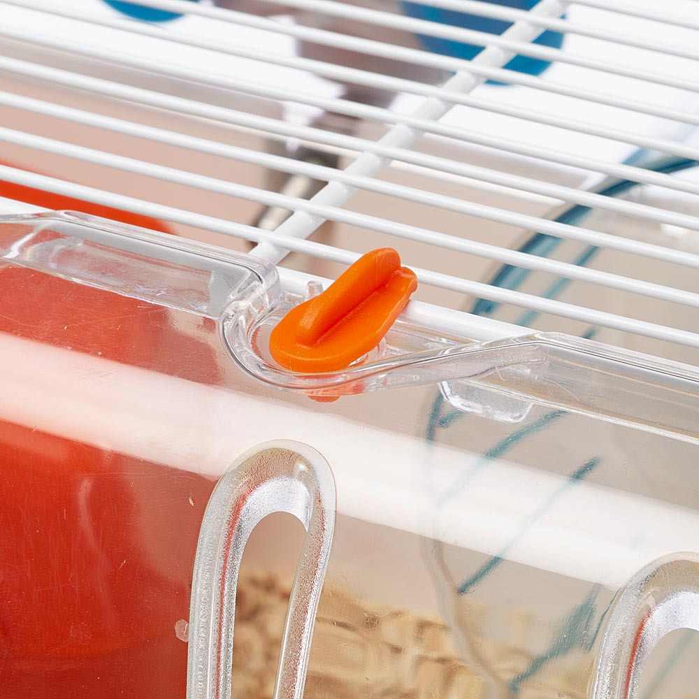 Клетка для хомяка с туннелем, беговым колесом и домиком Combi 1 Ferplast