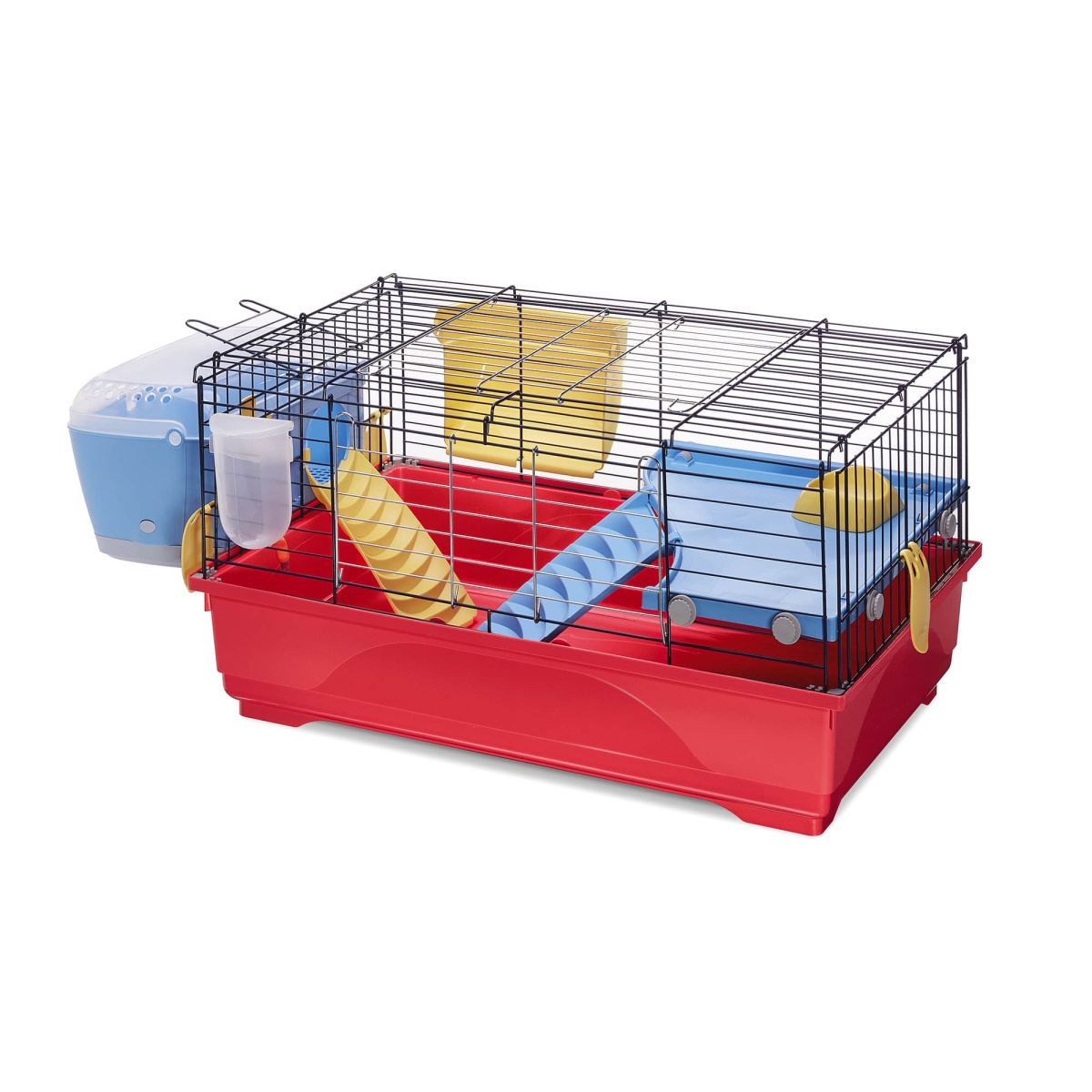 Двухэтажная клетка для хомяка с поилкой, кормушкой и террасой Imac Easy Plus 80