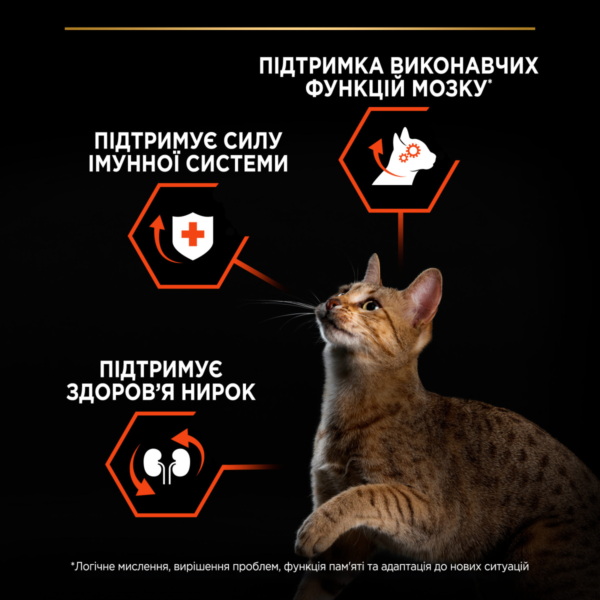 Сухий корм з лососем для підтримки здоров'я стерилізованих кішок Purina Pro Plan Sterilised Adult 1+ Vital Functions Salmon