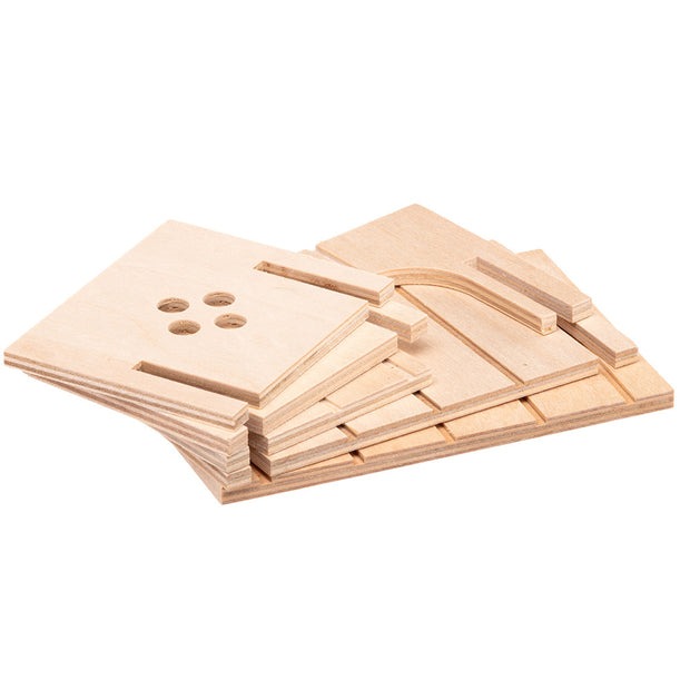 Деревянный домик для хомяков сертифицированный FSC Ferplast SIN 4642