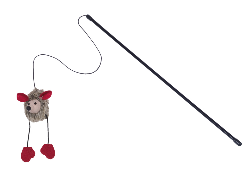 Іграшка для котів Вудка Їжачок Rod Plush Nobby Іграшка для котів Вудка Їжачок Rod Plush Nobby