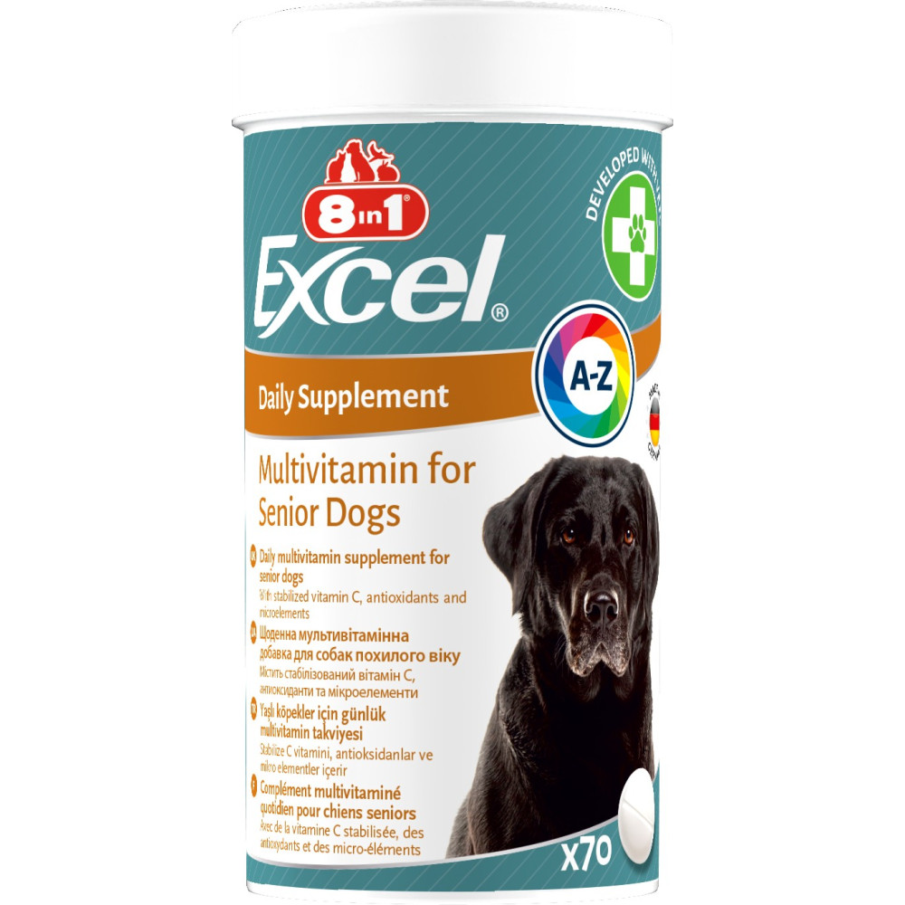 Мультивітамінний комплекс для літніх собак 8in1 Excel Multi Vitamin Senior