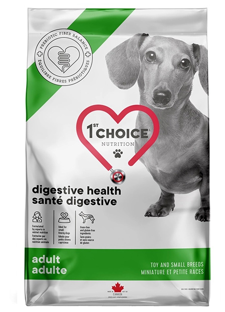 1st Choice Adult Digestive Health Toy and Small Сухий корм з куркою та бататом для дорослих собак малих порід із проблемами травлення Фест Чойс