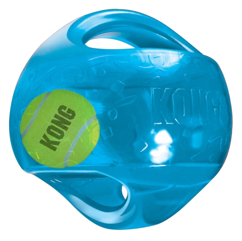 Игрушка для собак Интерактивный Мяч в мяче с пищалкой KONG Jumbler Ball Игрушка для собак Интерактивный Мяч в мяче с пищалкой KONG Jumbler Ball