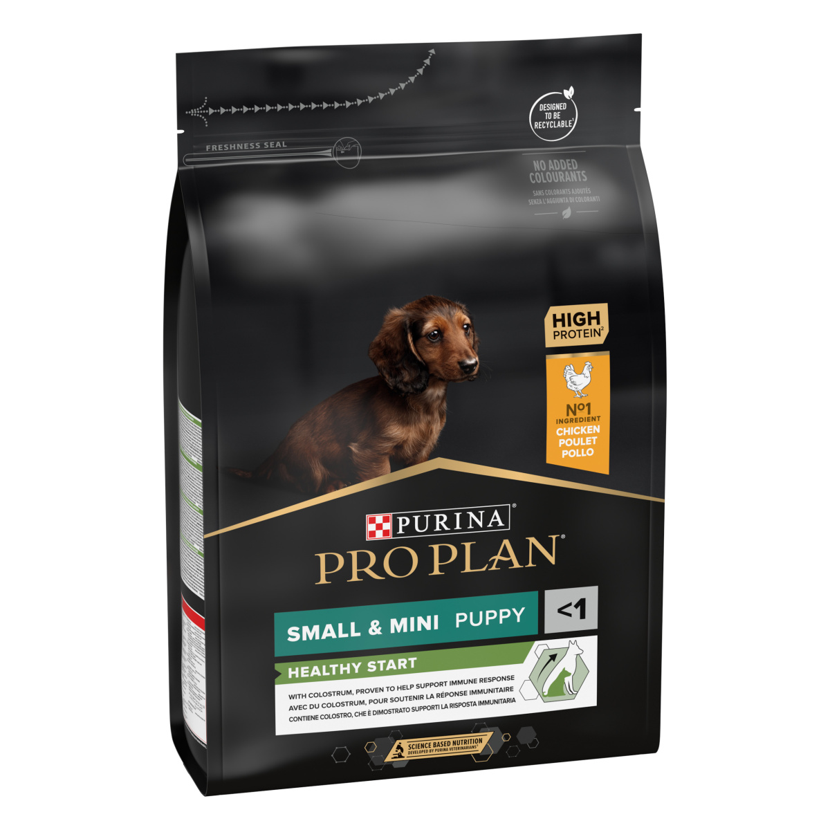 Сухой корм с курицей для здорового развития щенков маленьких пород Purina Pro Plan Small & Mini Healthy Start Puppy Chicken Сухой корм с курицей для здорового развития щенков маленьких пород Purina Pro Plan Small & Mini Healthy Start Puppy Chicken