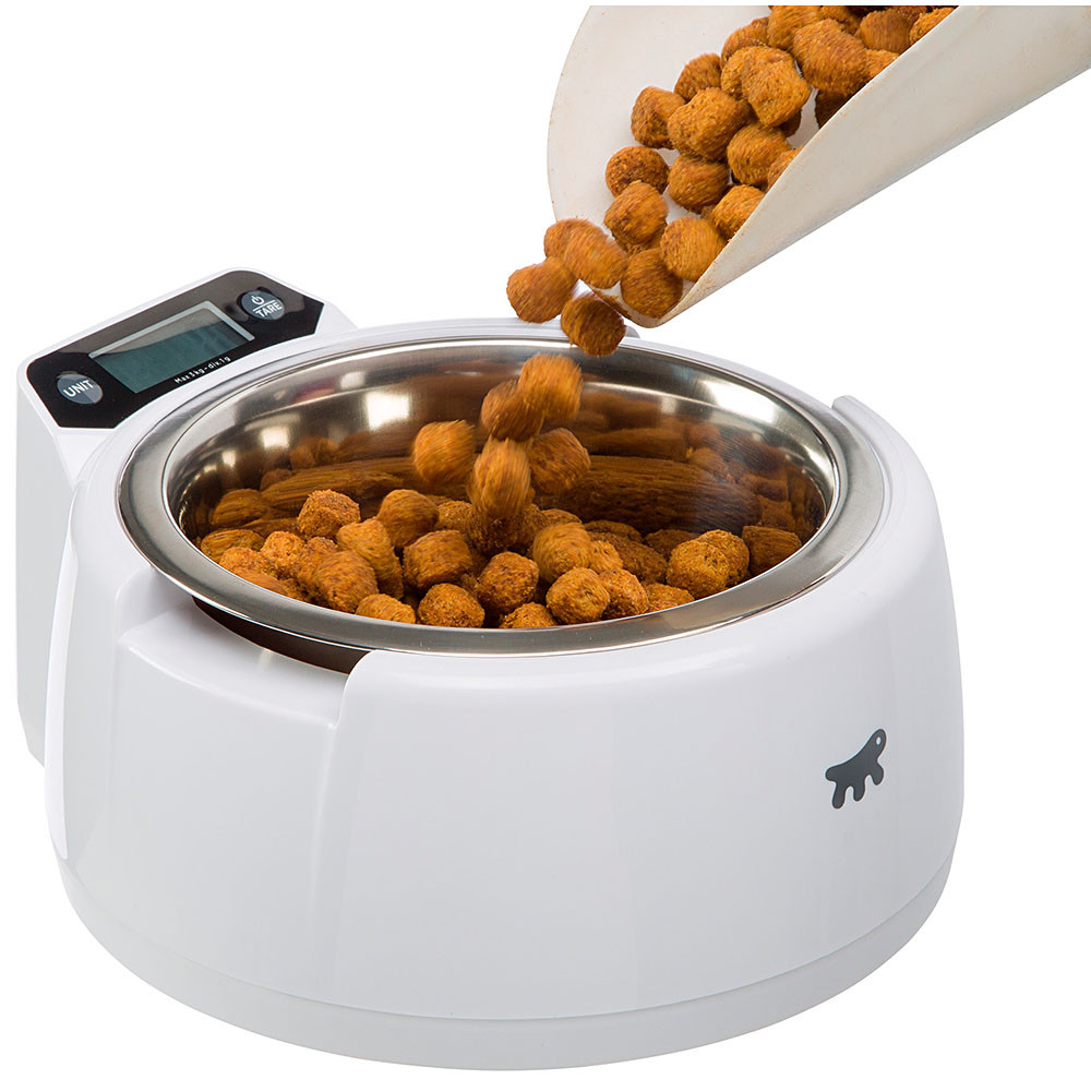 Миска для собак и кошек со встроенными цифровыми весами Ferplast Optima
