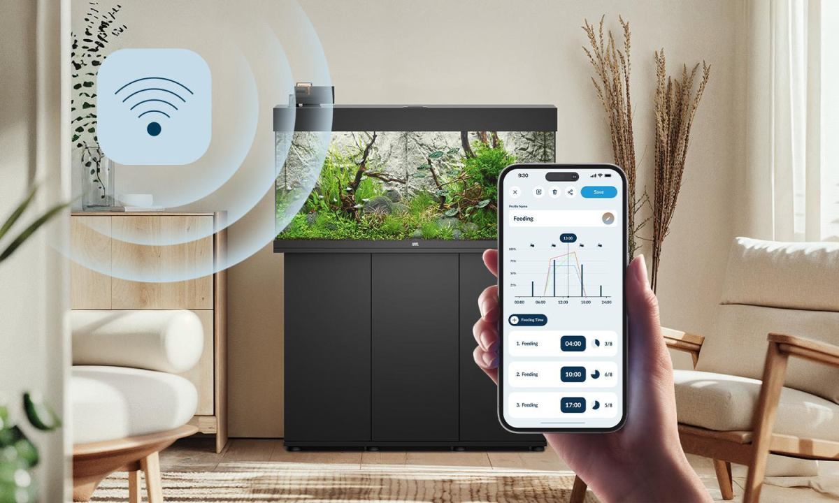 Автоматическая умная кормушка для рыб с дистанционным управлением Juwel SmartFeed AppControl