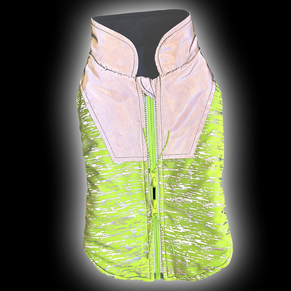 Непромокальне світловідбиваюче пальто для собак на флісі Videm Dog Coat Nobby