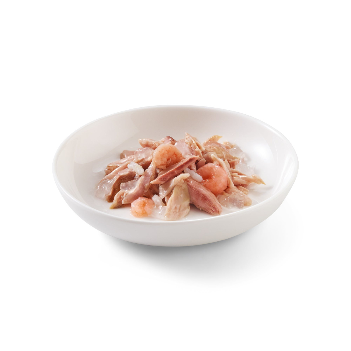 Консерва для котов в возрасте от 1 года Тунец с Креветками в желе Schesir Adult Cat Tuna & Shrimps in Jelly