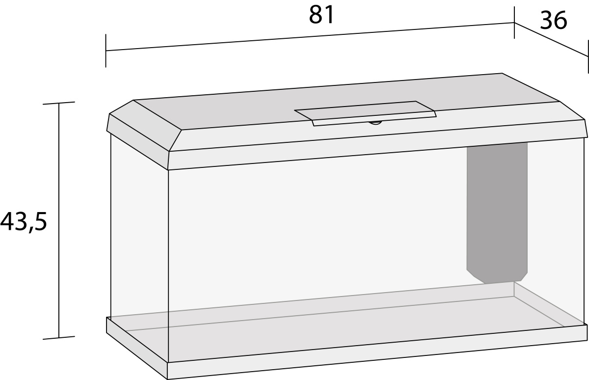 Акваріум 110 л з комплектом обладнання та системою фільтрації Bioflow Super Juwel Primo 110 LED