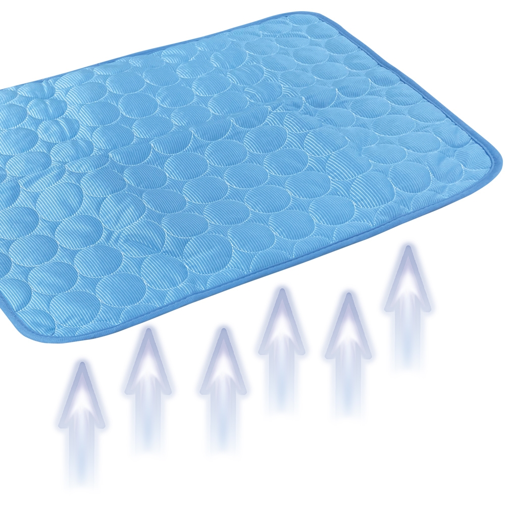 Сетчастый самохлаждающий коврик для собак и котов Light Cooling Mat Nobby