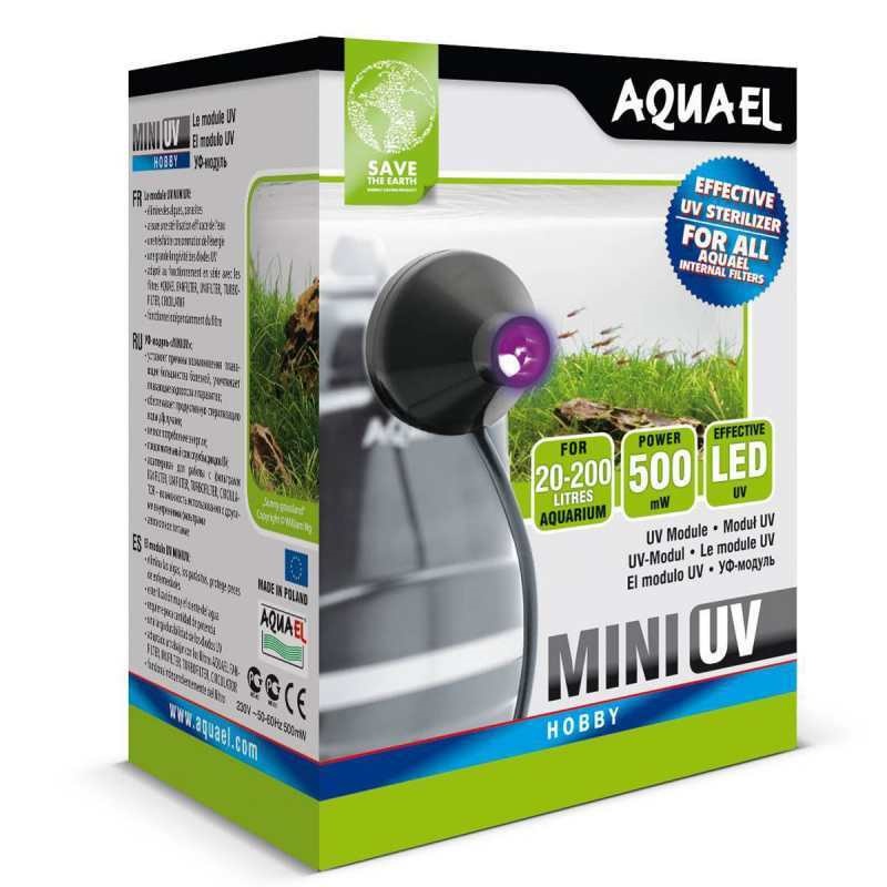 Стерилизатор воды с УФ-модулем для аквариумного фильтра Aquael Mini UV