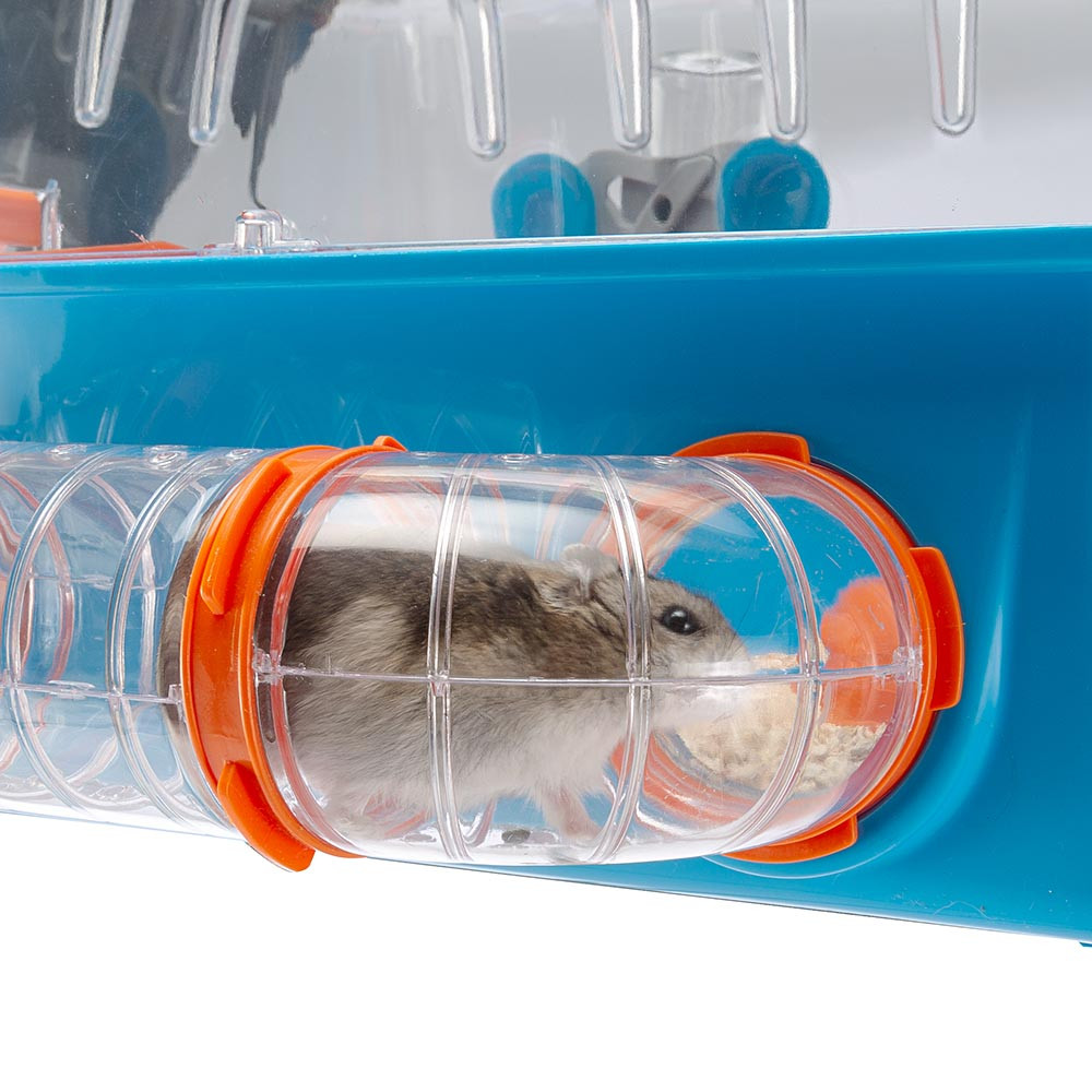 Клетка для хомяка с туннелями и мини-спорзалом Combi 2 Ferplast