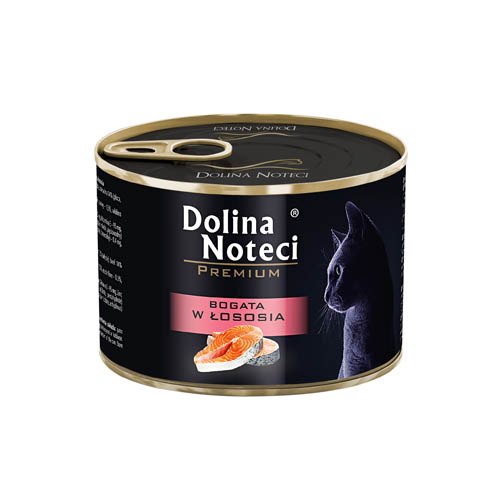 Безглютенова консерва для котів з Лососем Dolina Noteci Premium Cat Adult Salmon