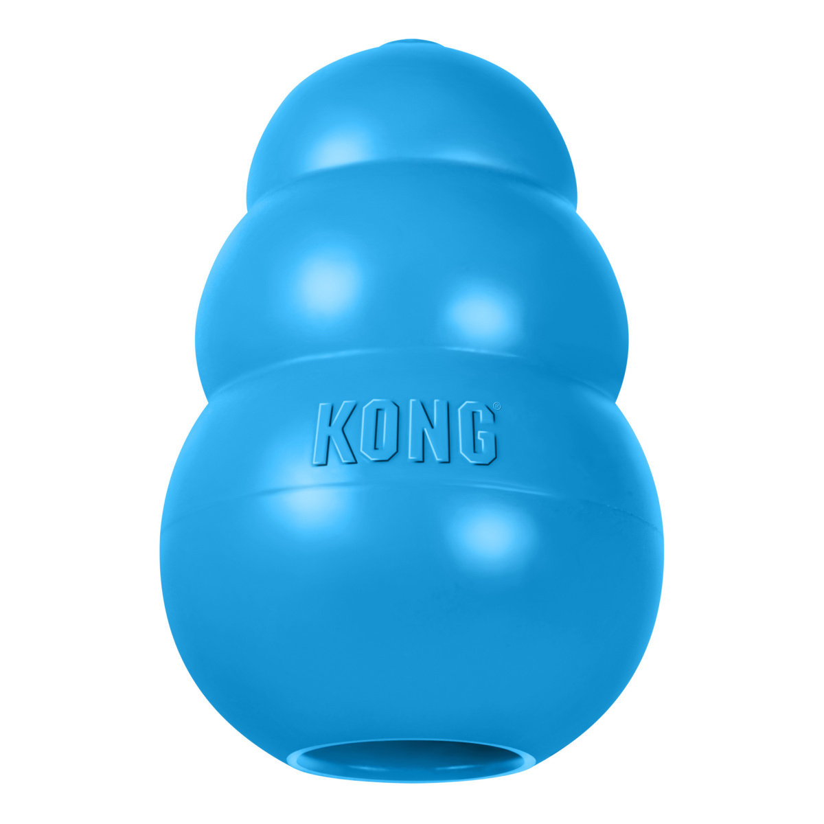 KONG Puppy Blue Розвиваюча іграшка для цуценят Блакитний КОНГ для ласощів