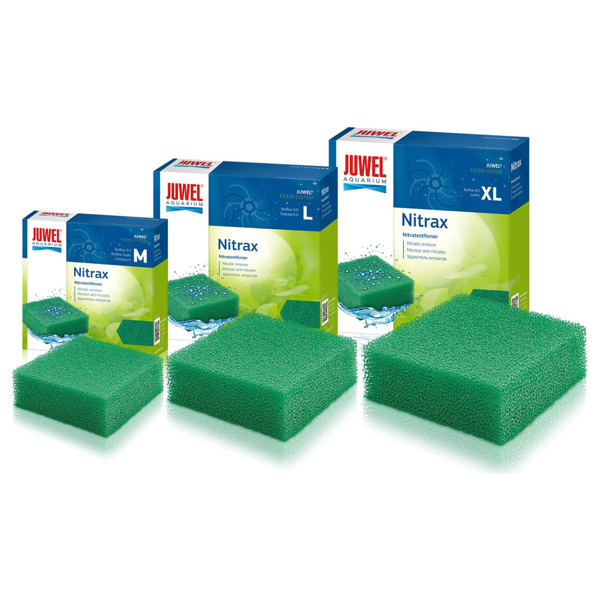Губка у фільтр для зниження рівня нітратів у воді Juwel Nitrax