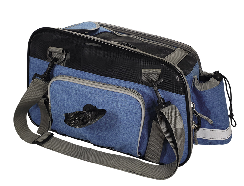 Велосипедная сумка-переноска с дождевиком для собак и котов весом до 8 кг Tour Nobby