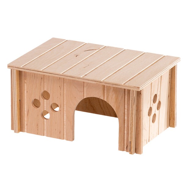 Дерев'яний будиночок для морських свинок сертифікований FSC Ferplast SIN 4645 Дерев'яний будиночок для морських свинок сертифікований FSC Ferplast SIN 4645