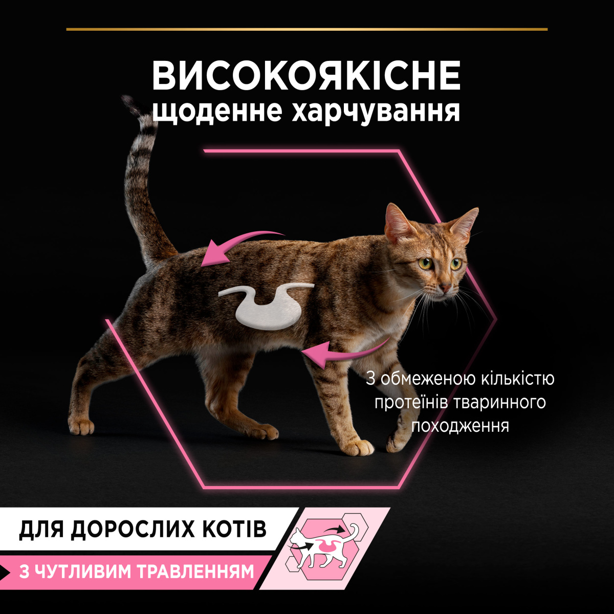 Консерва для взрослых котов с чувствительным пищеварением Паштет с индейкой Purina Pro Plan Adult Delicate Turkey