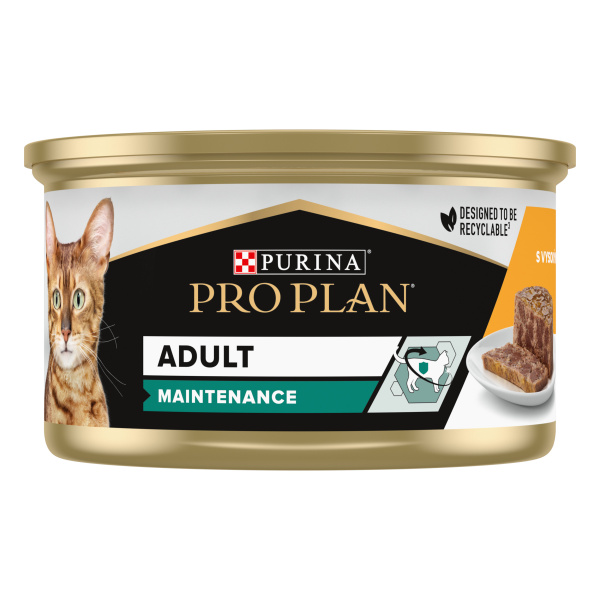 Консерва для взрослых котов Кусочки курицы в паштете Purina Pro Plan Adult Maintenance Chicken