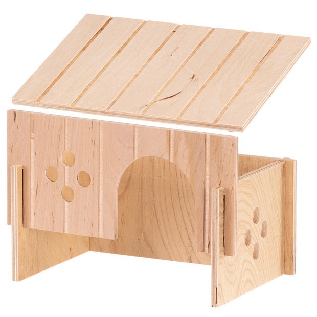 Дерев'яний будиночок для морських свинок сертифікований FSC Ferplast SIN 4645