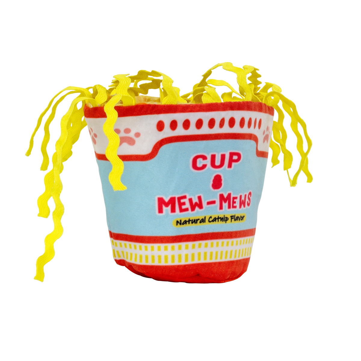 KONG Cat Crackles Noodles Розвиваюча іграшка для кота Стаканчик з Локшиною