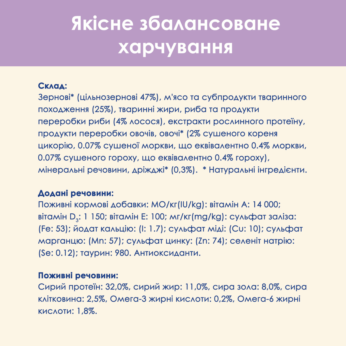 Сухий корм з лососем для дорослих котів із чутливою шкірою та травленням Purina Cat Chow Sensitive With Salmon