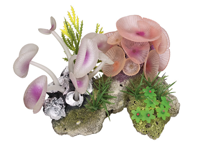 Декор для акваріума Корали з морськими квітами Coral Reef Aqua Ornaments Nobby