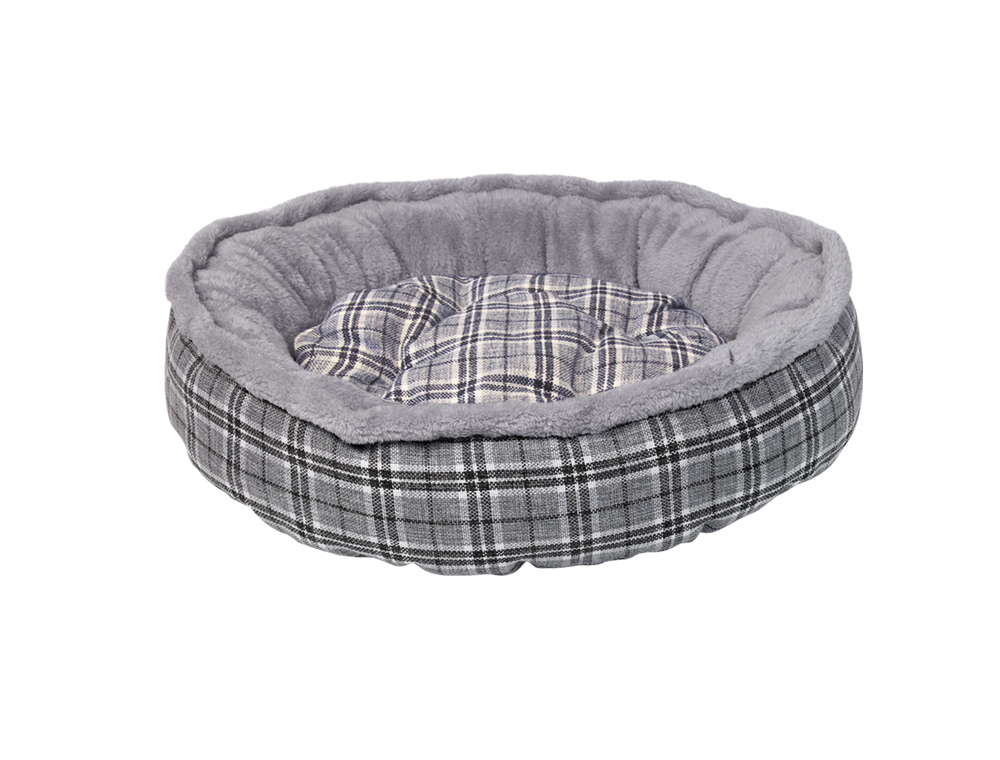 Лежак Пончик с двусторонней подушкой для собак Kapu Nobby