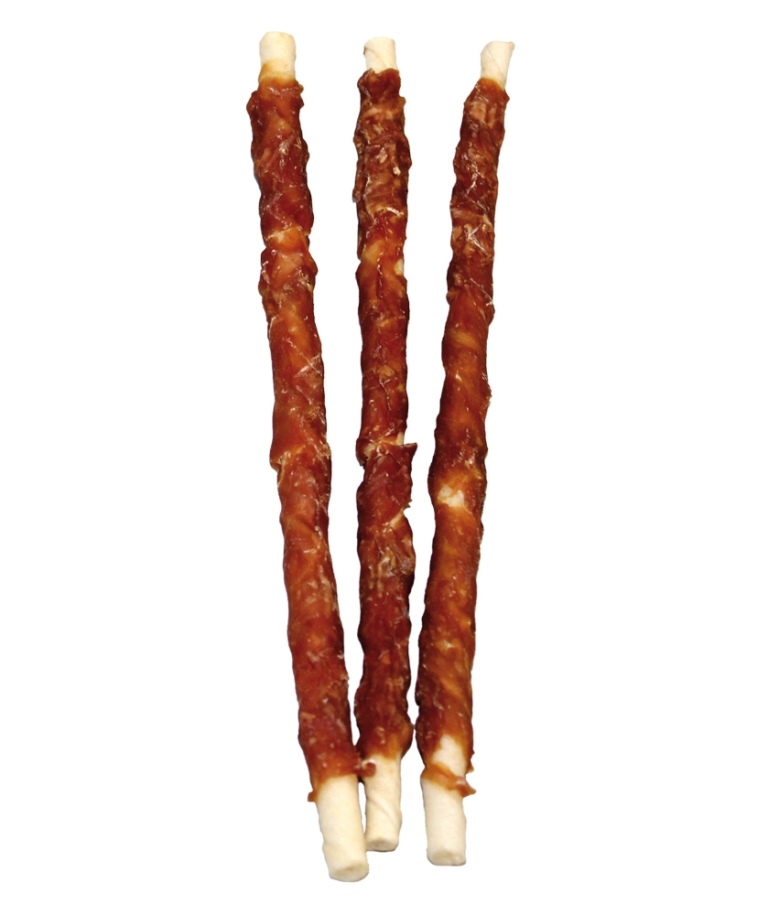Лакомства для чистки зубов собак Жевательная Палочка из Утки Nobby StarSnack Dental BBQ Wrapped Duck