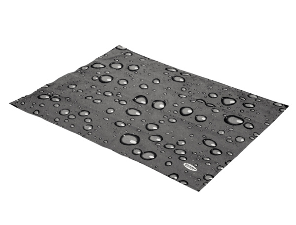 Охлаждающий коврик для собак и котов Серые капли Bubble Grey Cooling Mat Nobby