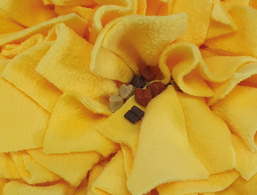 Интерактивная игрушка для собак Нюхательный коврик Косточка Interactive Sniffing Bone Nobby