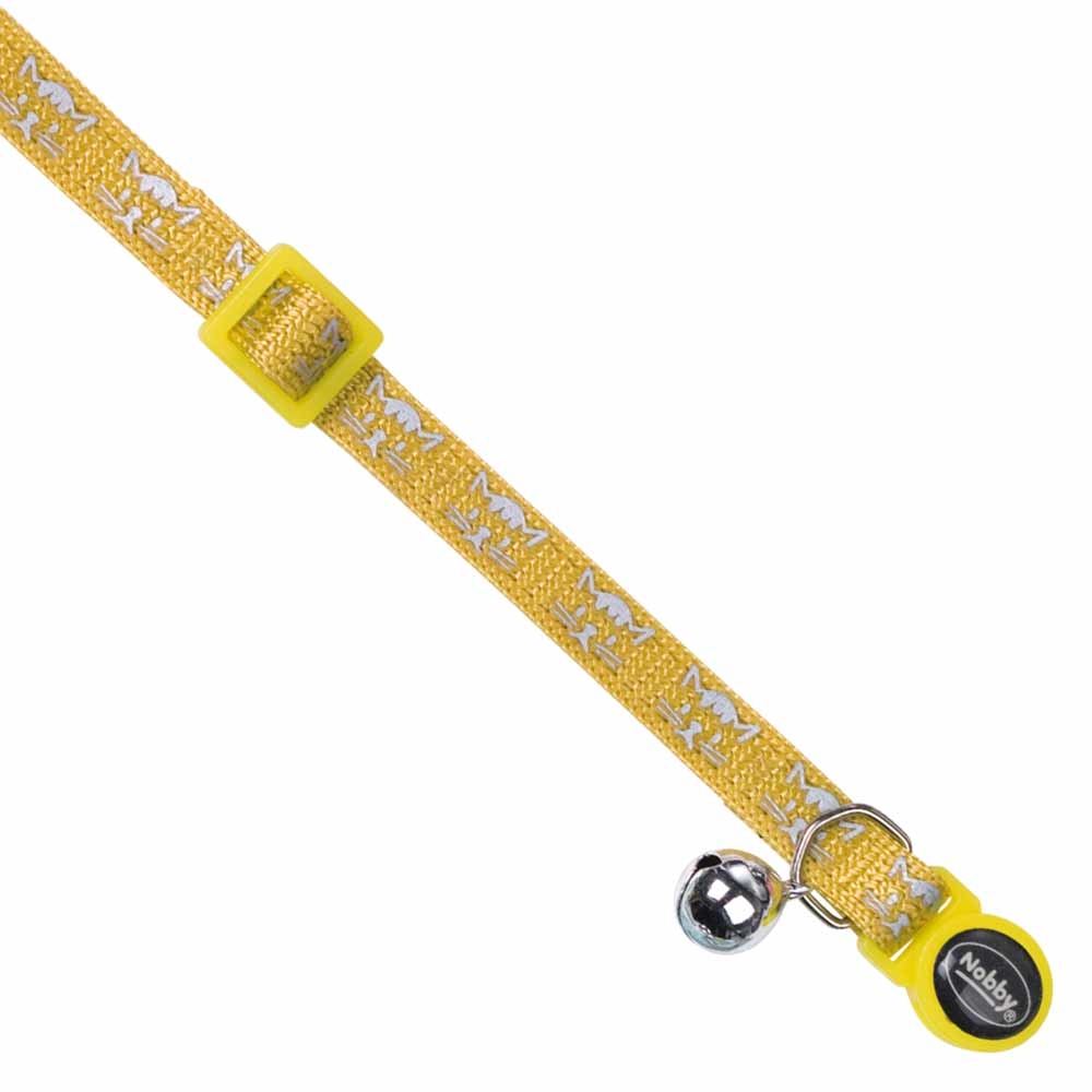 Нейлоновий нашийник для котів із дзвіночком Кошеня Face Cat Collar Nobby Нейлоновий нашийник для котів із дзвіночком Кошеня Face Cat Collar Nobby