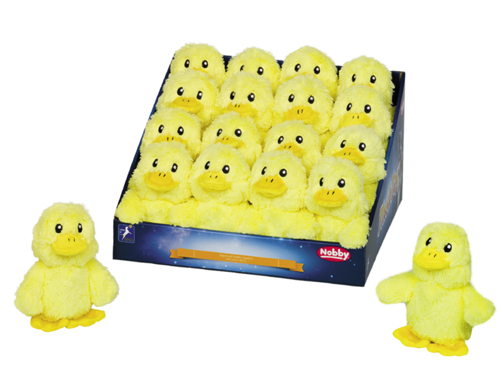 М'яка іграшка для маленьких собак ToyBox Качечка Daggi Plush Nobby М'яка іграшка для маленьких собак ToyBox Качечка Daggi Plush Nobby