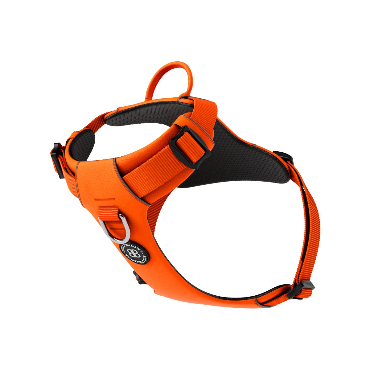 Анатомічна шлея для собак з ручкою та переднім кільцем BullyBillows Lightweight Air Mesh Harness
