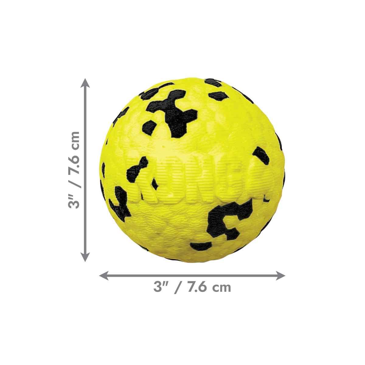 KONG Reflex Ball Іграшка для великих собак Самовідновлюваний Надміцний М'яч