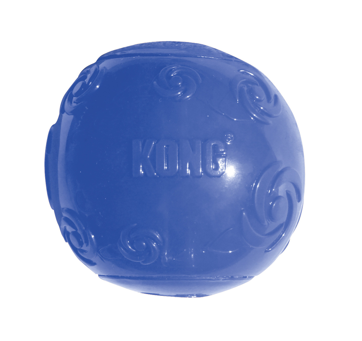 KONG Squeezz Ball Жувальна іграшка для собак М'яч з пищалкою