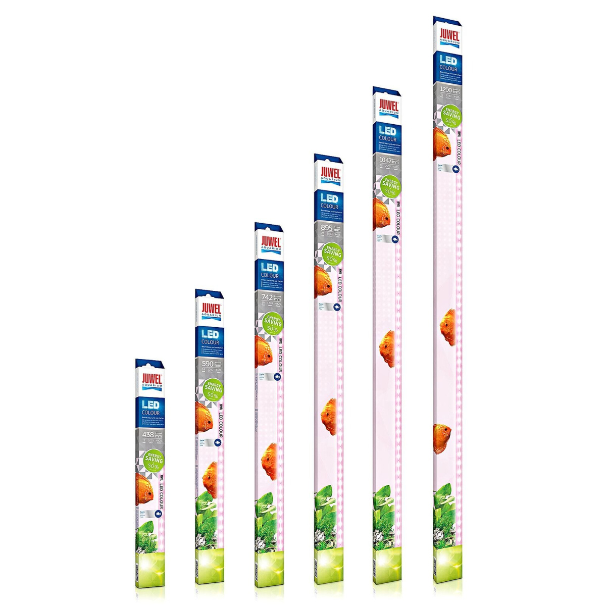 Світлодіодна лампа для посилення червоних та синіх відтінків у прісноводному акваріумі Juwel MultiLux LED Colour