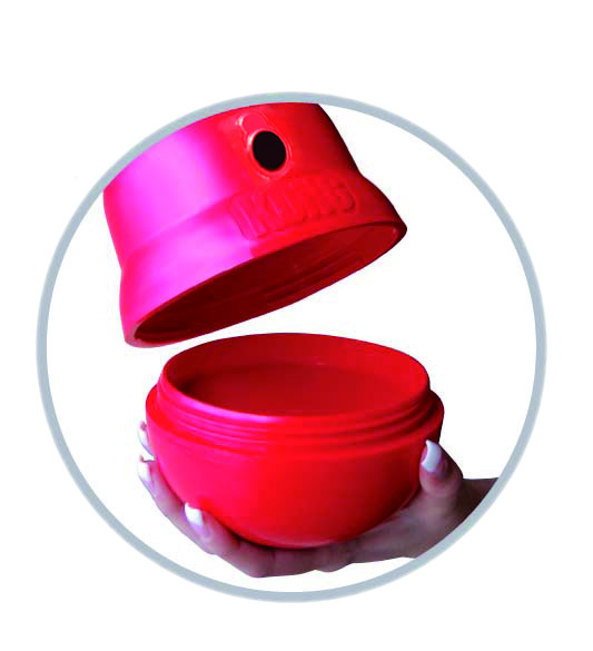 KONG Wobbler Интерактивная игрушка для собак Груша для лакомств