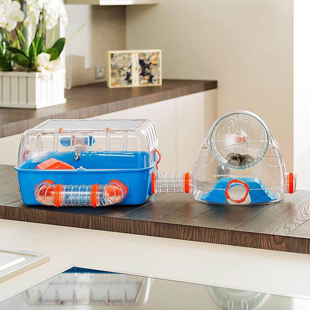 Клетка для хомяка с туннелями и мини-спорзалом Combi 2 Ferplast
