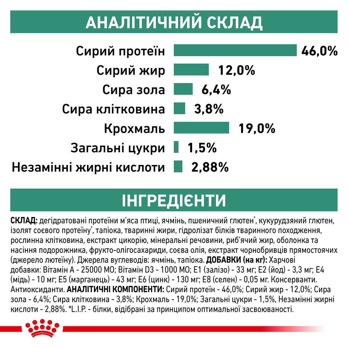 Сухий лікувальний корм для дорослих котів із цукровим діабетом Royal Canin Veterinary Diabetic s/o index