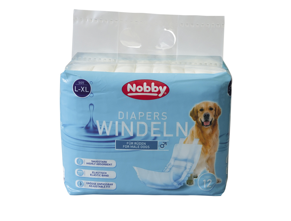 Гігієнічна пов'язка - підгузок для собак-хлопчиків Windeln Male Dog Nobby