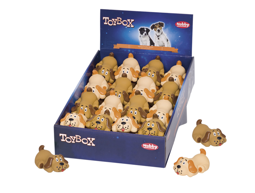 Игрушка для маленьких собак ToyBox Мини Собачка Latex Nobby Игрушка для маленьких собак ToyBox Мини Собачка Latex Nobby