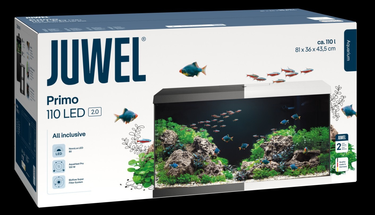 Аквариум 110 л с комплектом оборудования и системой фильтрации Bioflow Super Juwel Primo 110 LED