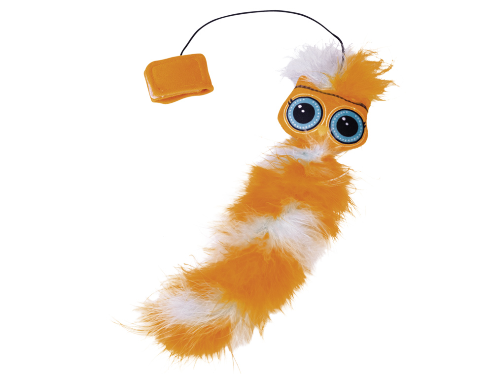 Іграшка для кішок Гусеничка з котячою м'ятою Plush Catnip Nobby