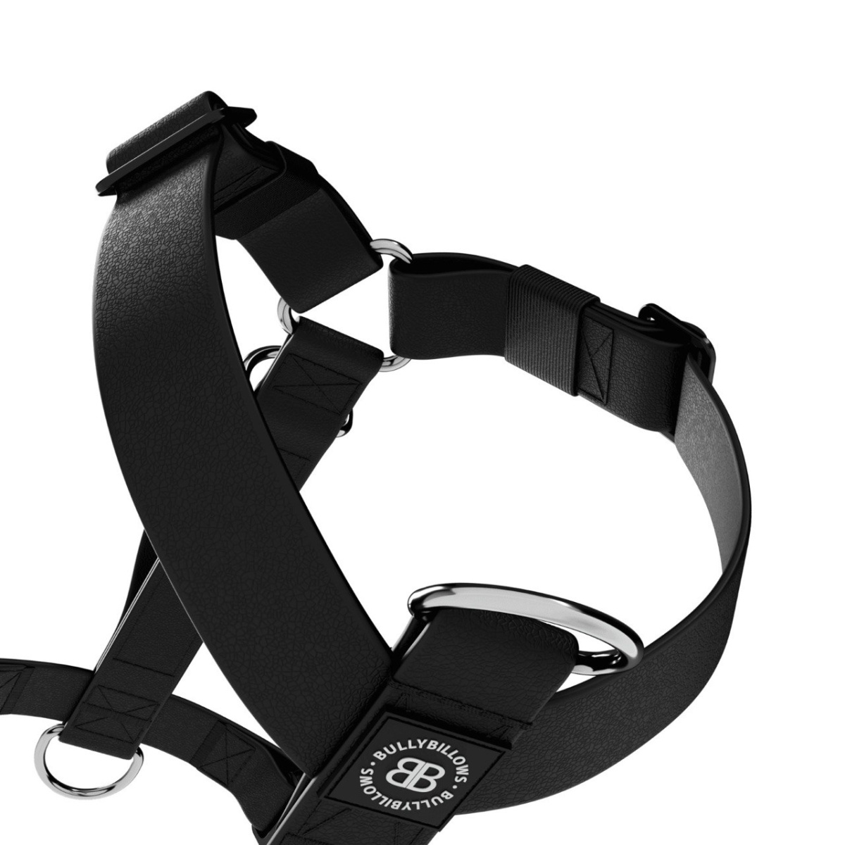 Біотанова анатомічна шлея для собак що тягнуть повідець BullyBillows Billowthane TRI-Harness Anti-Pull