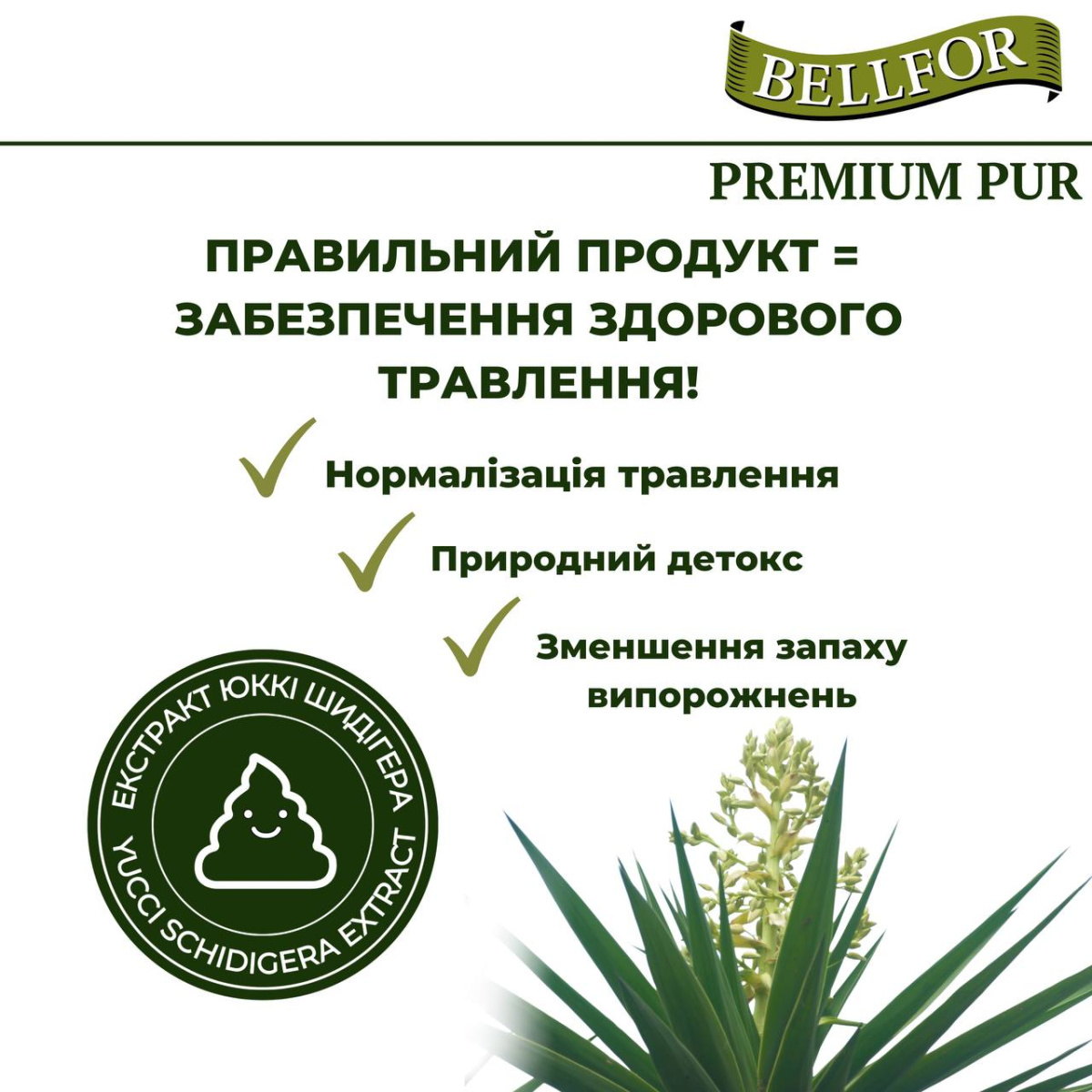 Безглютеновый питательный сухой корм с курицей для взрослых собак Bellfor Premium Pur FleischPlus