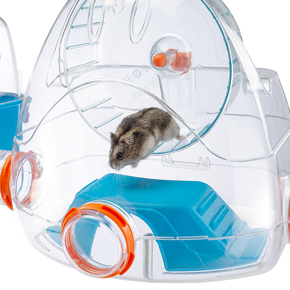Клетка для хомяка с туннелями и мини-спорзалом Combi 2 Ferplast