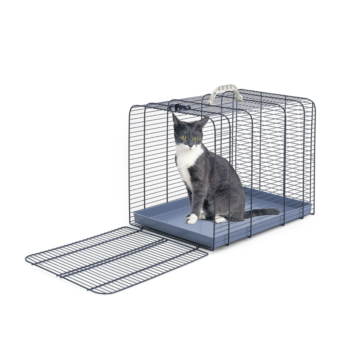 Металлическая клетка переноска для собак и котов Imac Gatto